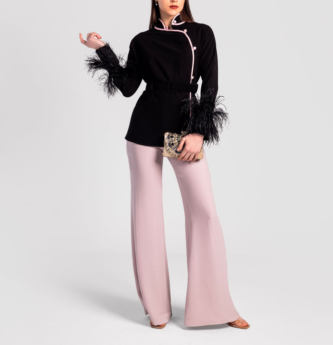 Feather Suit Set