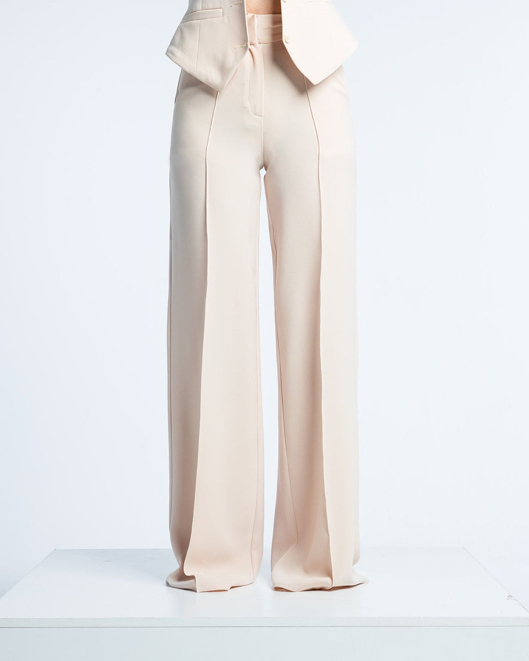 HIGH RISE WIDE LEG TROUSERS