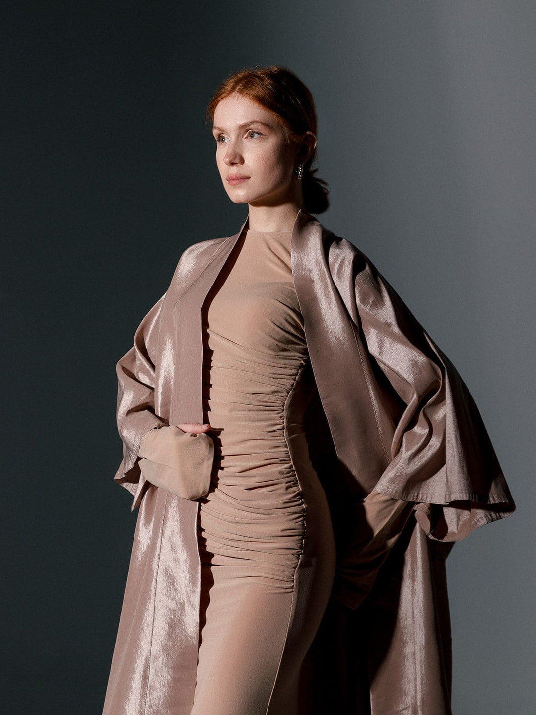 OVERSIZED ORGNZA KIMONO
