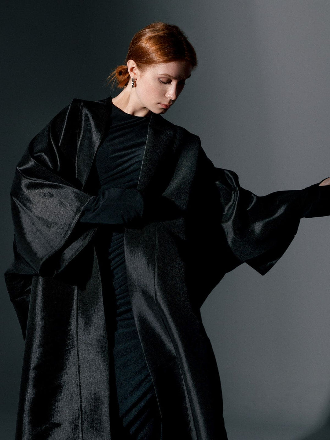 OVERSIZED ORGNZA KIMONO