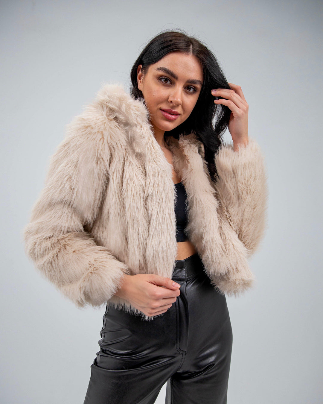 FAUX FUR JACKET