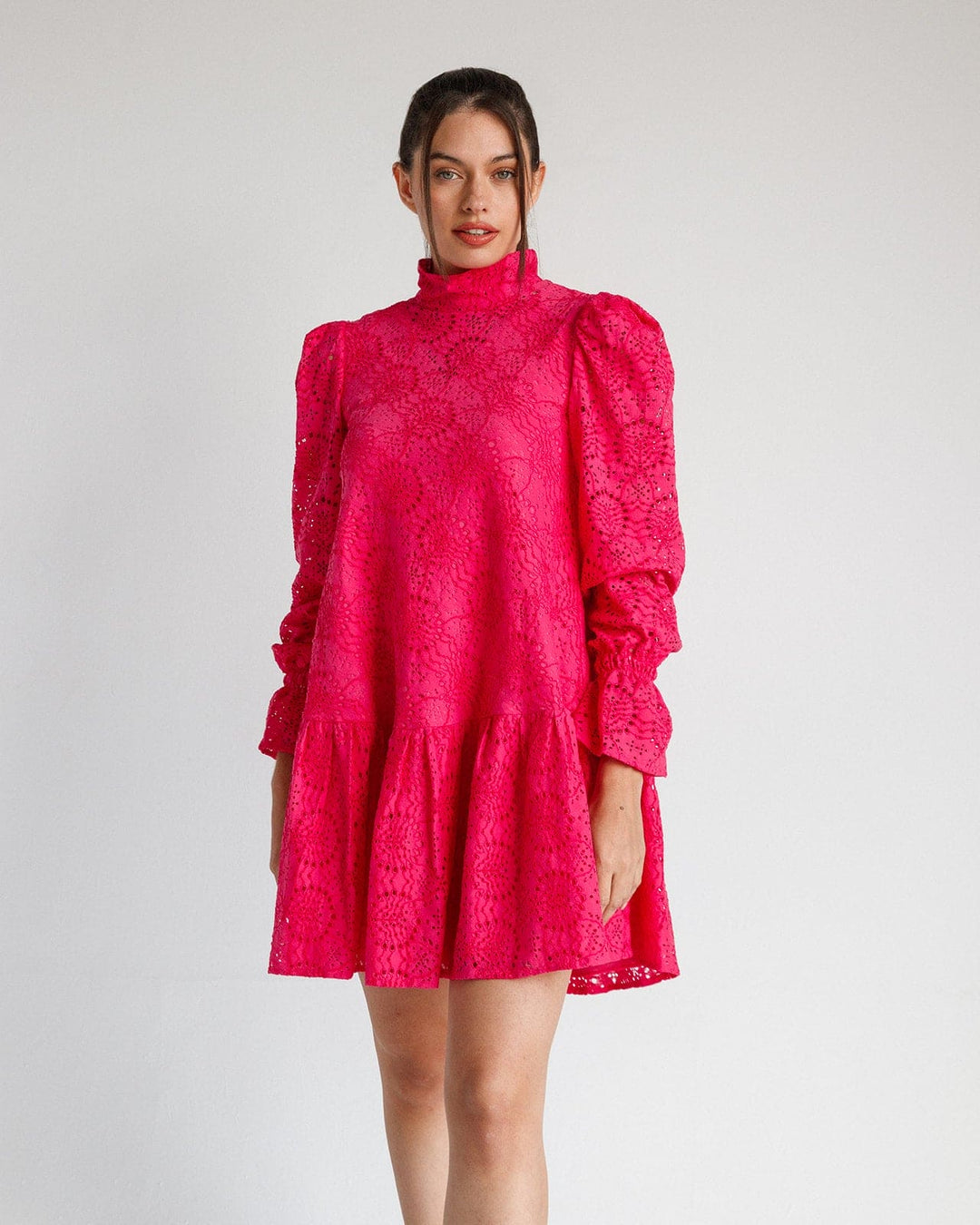 MINI EMBROIDERY DRESS