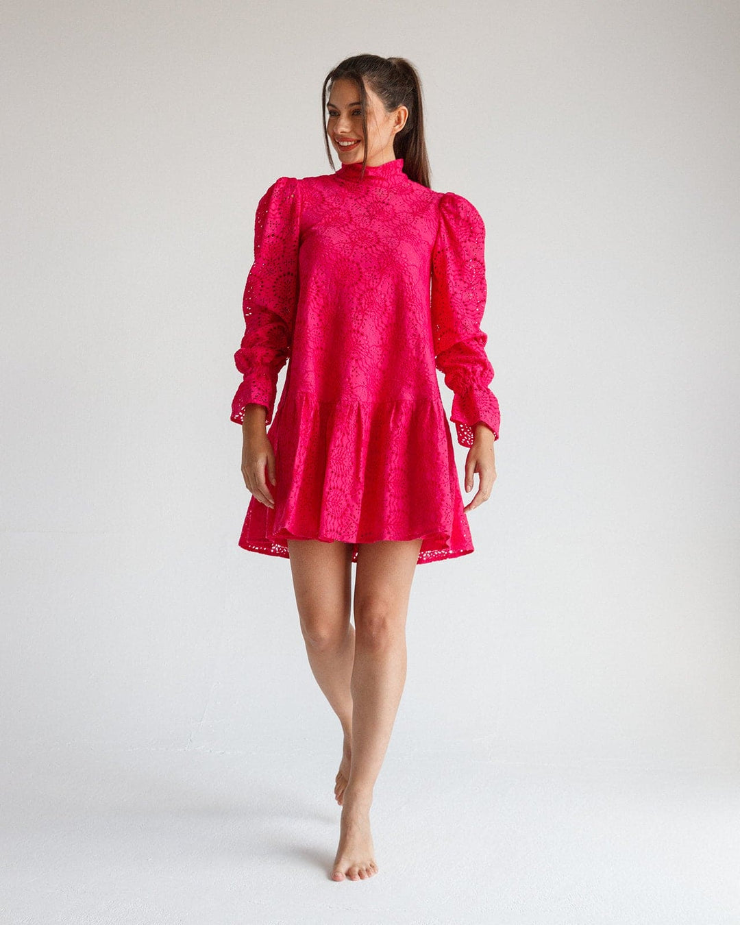MINI EMBROIDERY DRESS