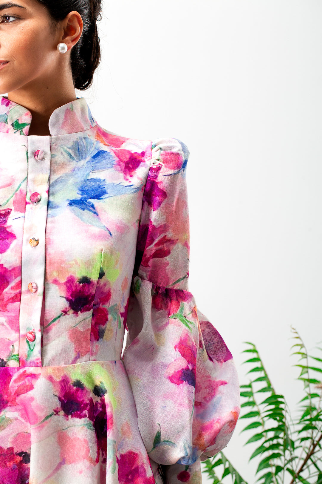 Liora long sleeves Mini Dress