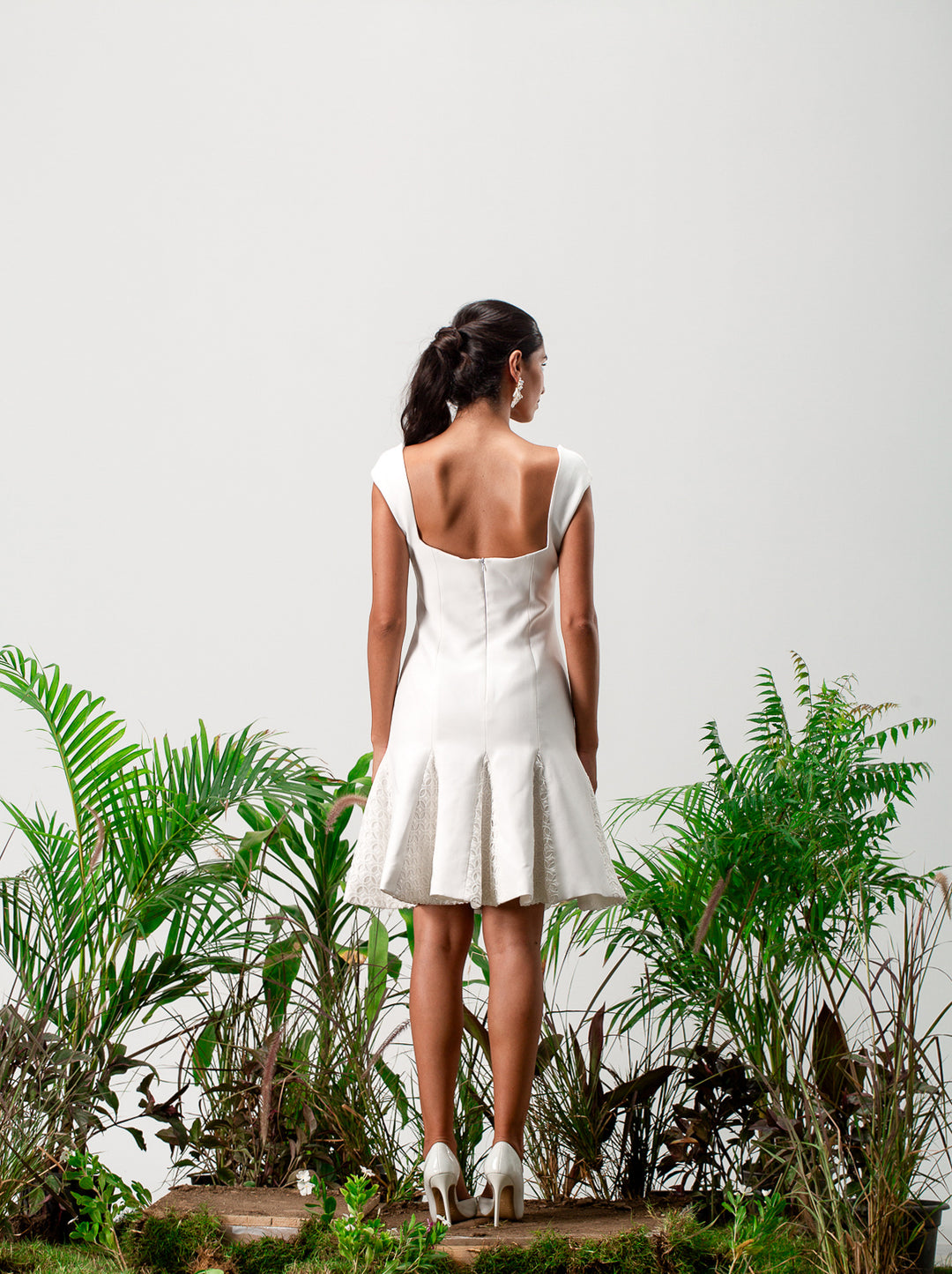 Lace Hem Dress