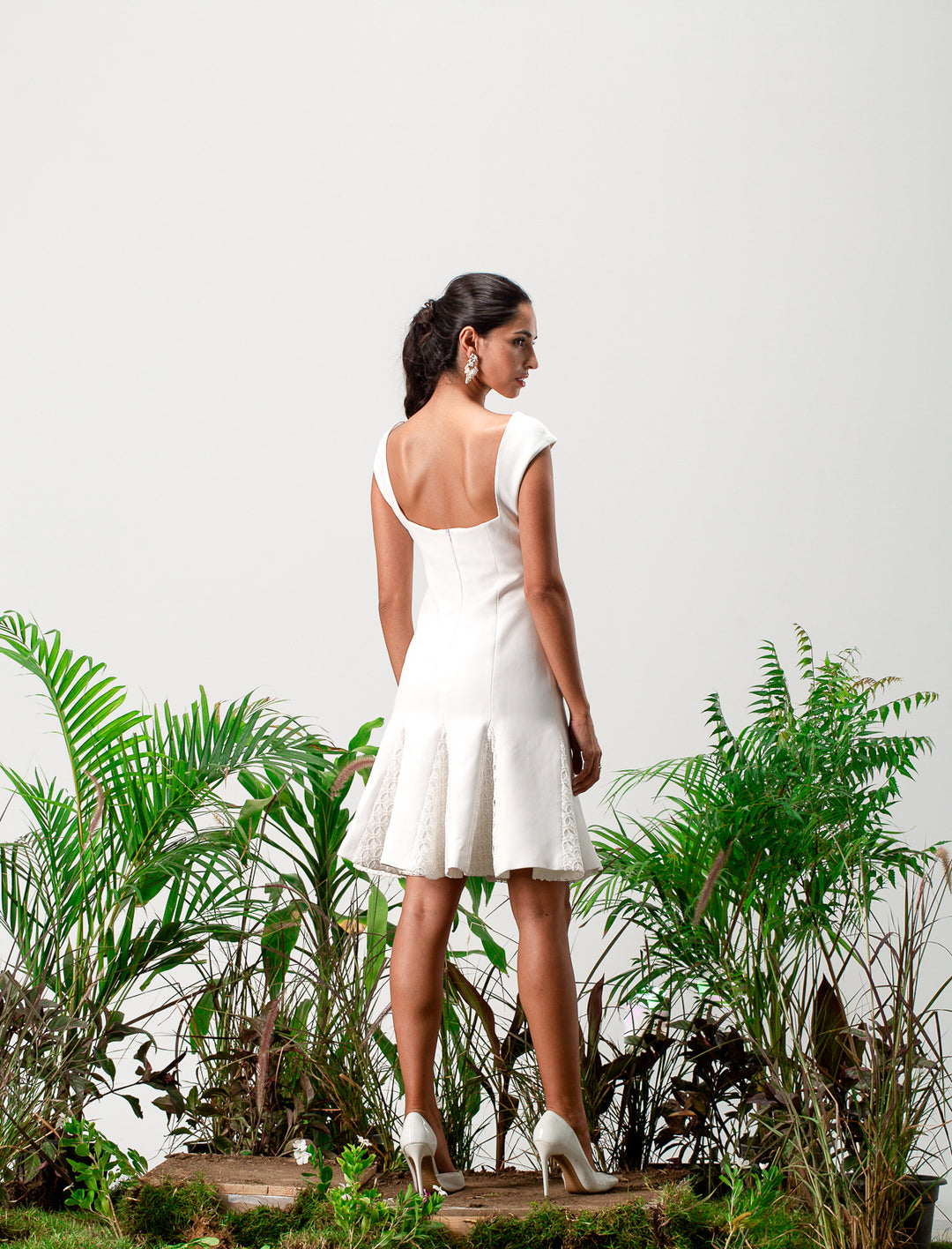 Lace Hem Dress
