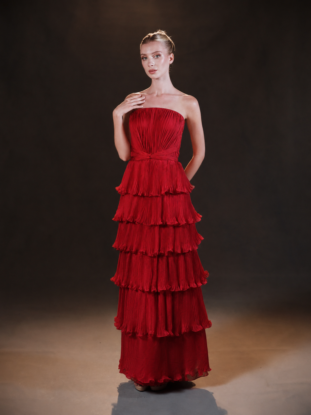 MARISTELLE TIERED DRESS