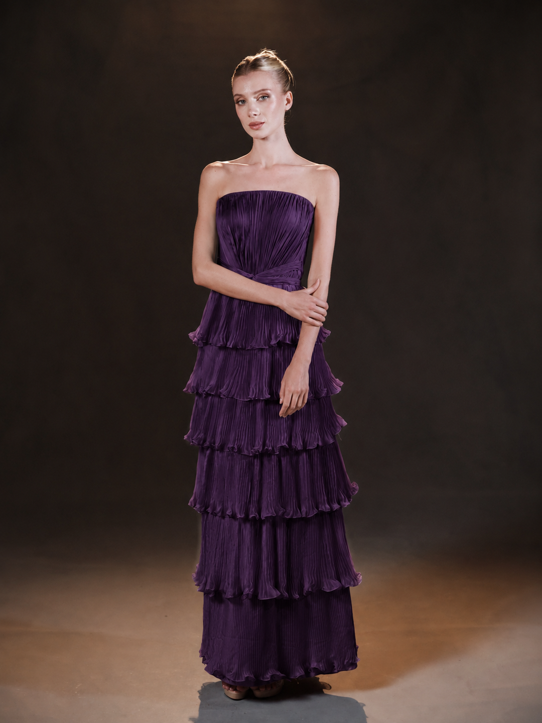 MARISTELLE TIERED DRESS