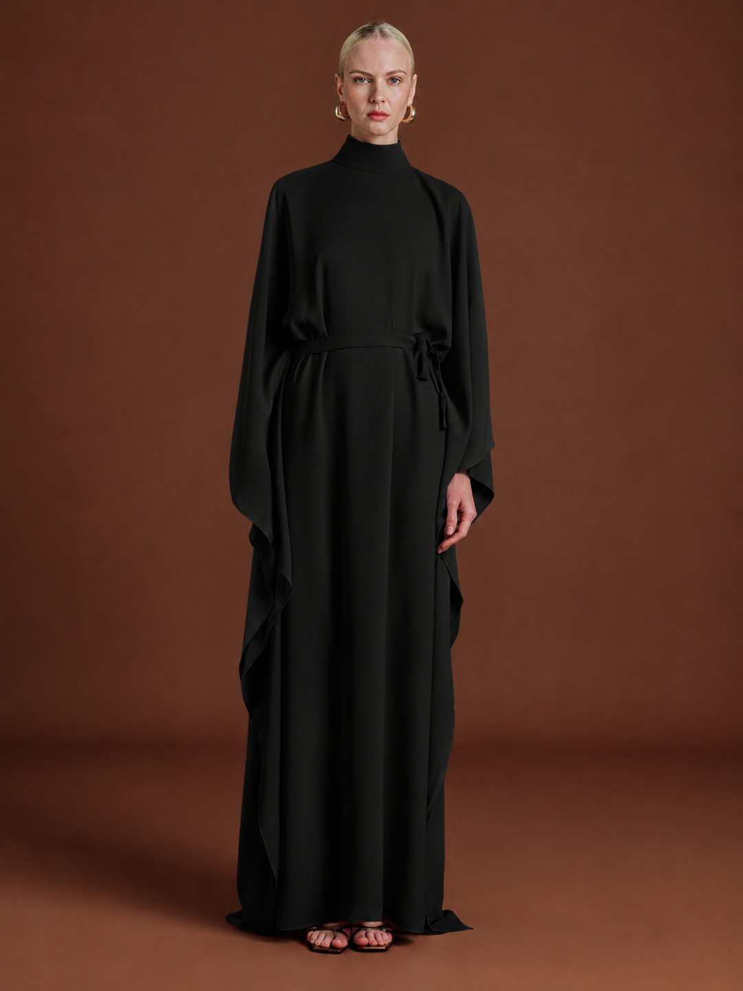 Loria Batwing Sleeves Dress