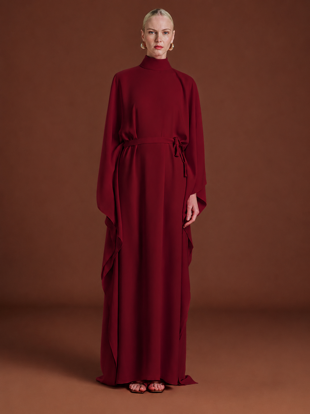 Loria Batwing Sleeves Dress