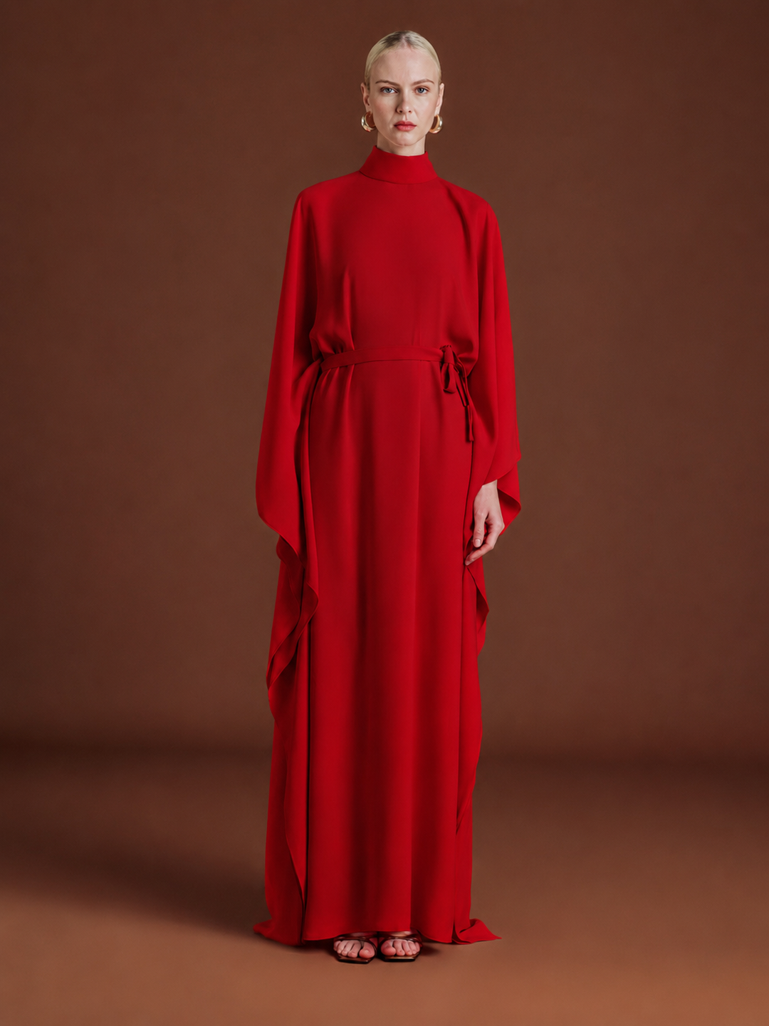 Loria Batwing Sleeves Dress