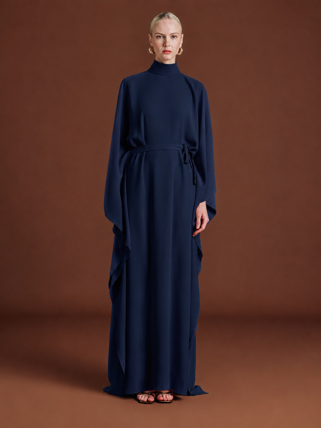 Loria Batwing Sleeves Dress