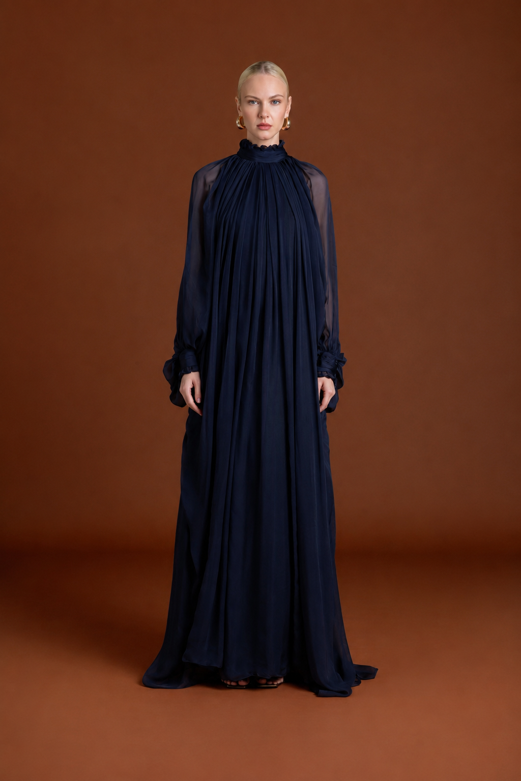 Perla Chiffon Maxi Dress