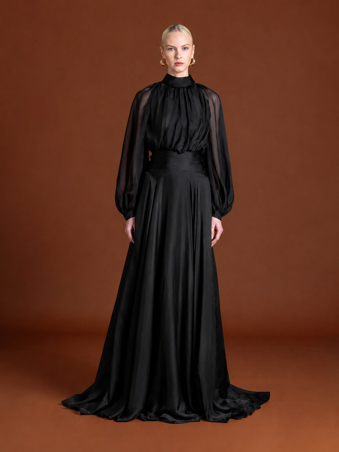 Jasmine Maxi Dress in Chiffon