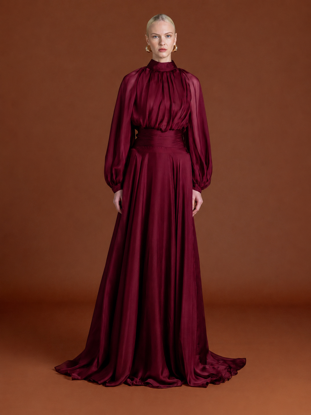 Jasmine Maxi Dress in Chiffon