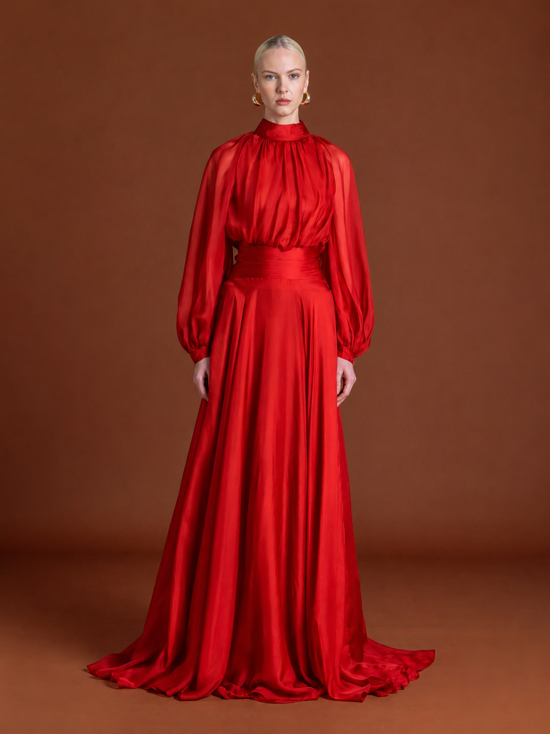 Jasmine Maxi Dress in Chiffon