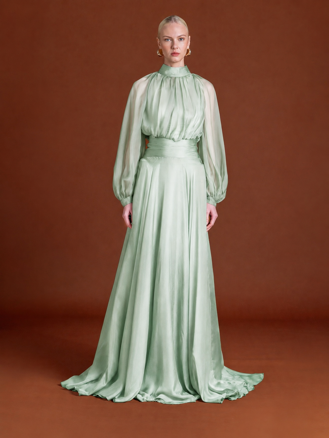 Jasmine Maxi Dress in Chiffon