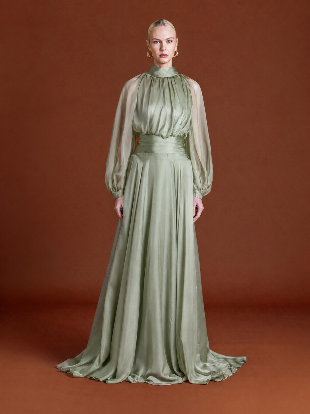 Jasmine Maxi Dress in Chiffon