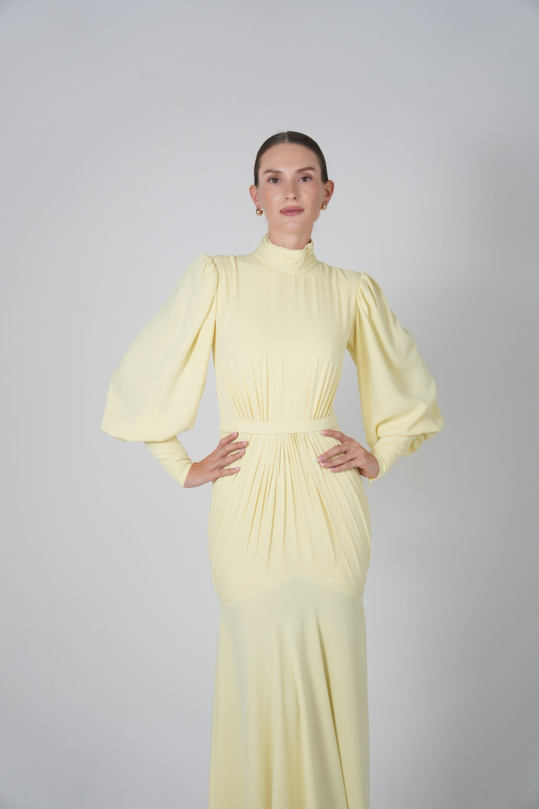 Celio Pleated Maxi Dress