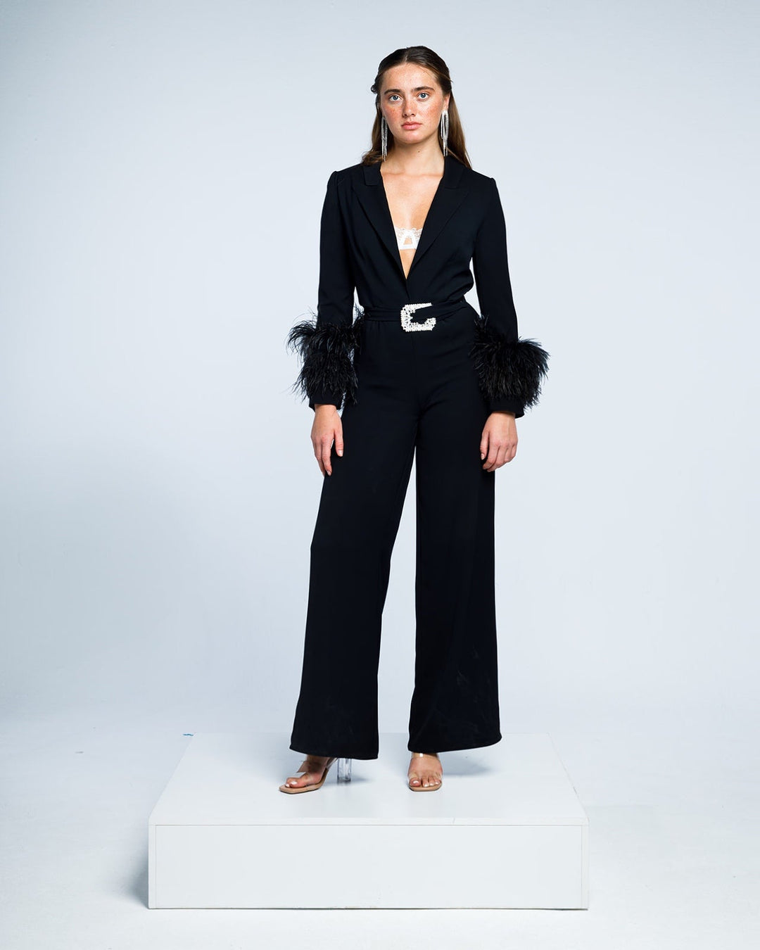 Feather Jumpsuit