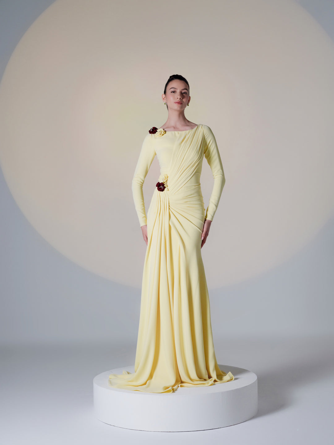 Catherine Dress | Yellow maxi dress for wedding Moonmains GCC Catherine Dress | Yellow maxi dress for wedding Moonmains GCC