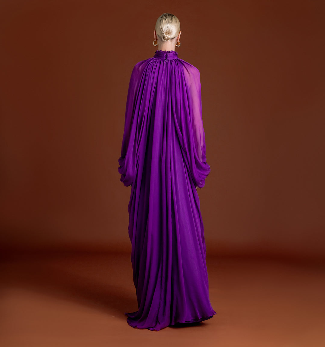 Perla Chiffon Maxi Dress