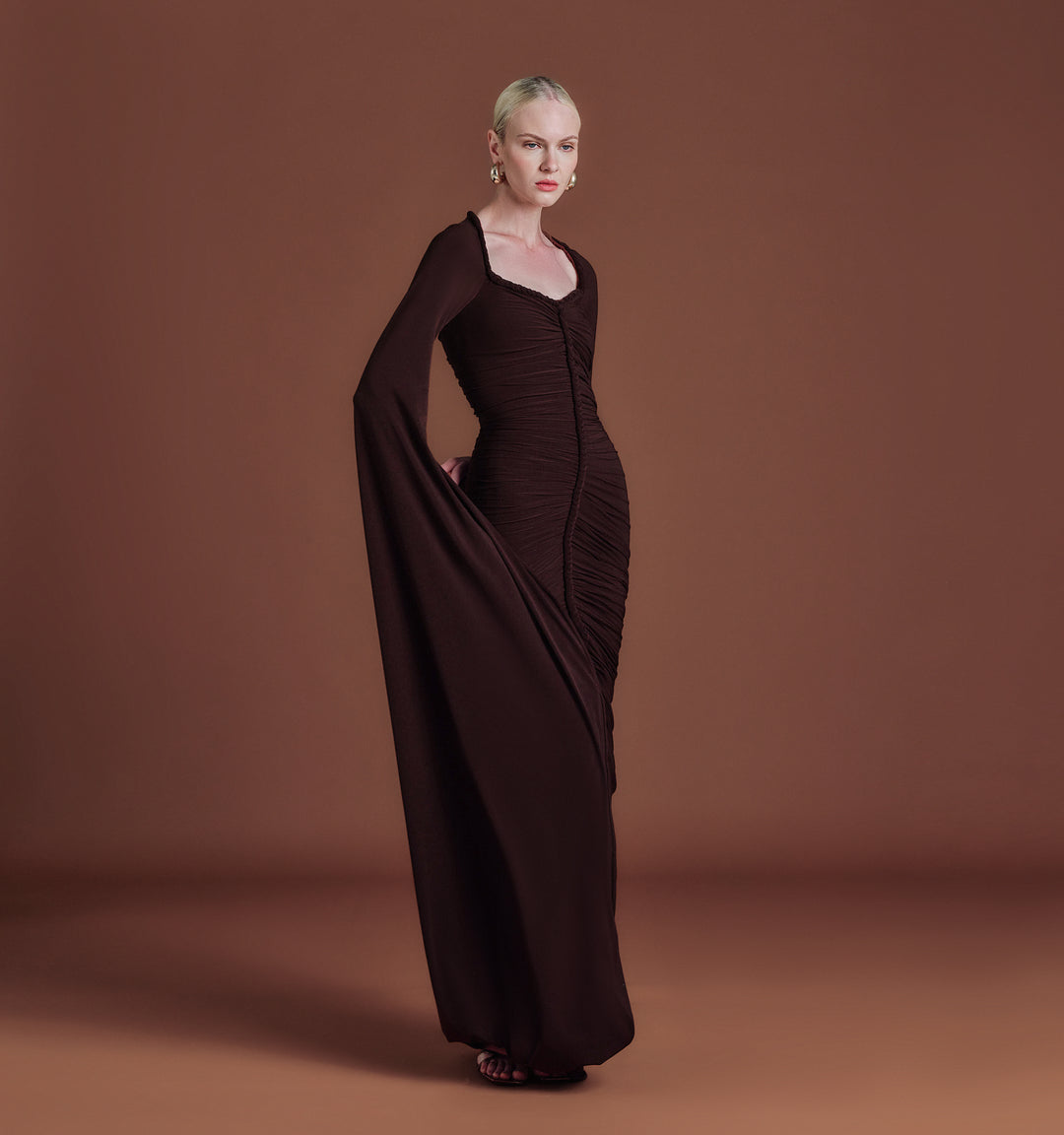 Nyx Draped Gown