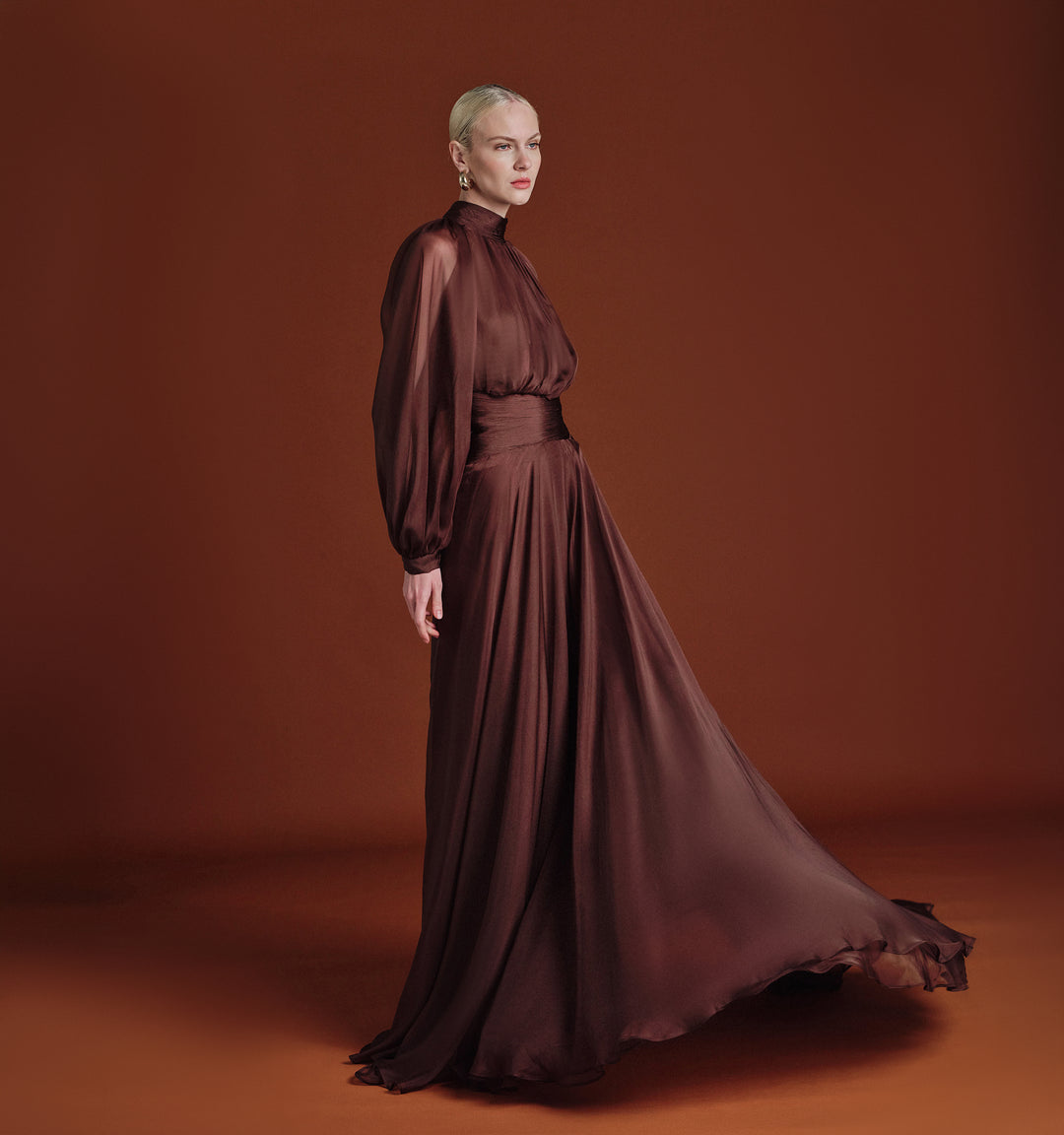 Jasmine Maxi Dress in Chiffon