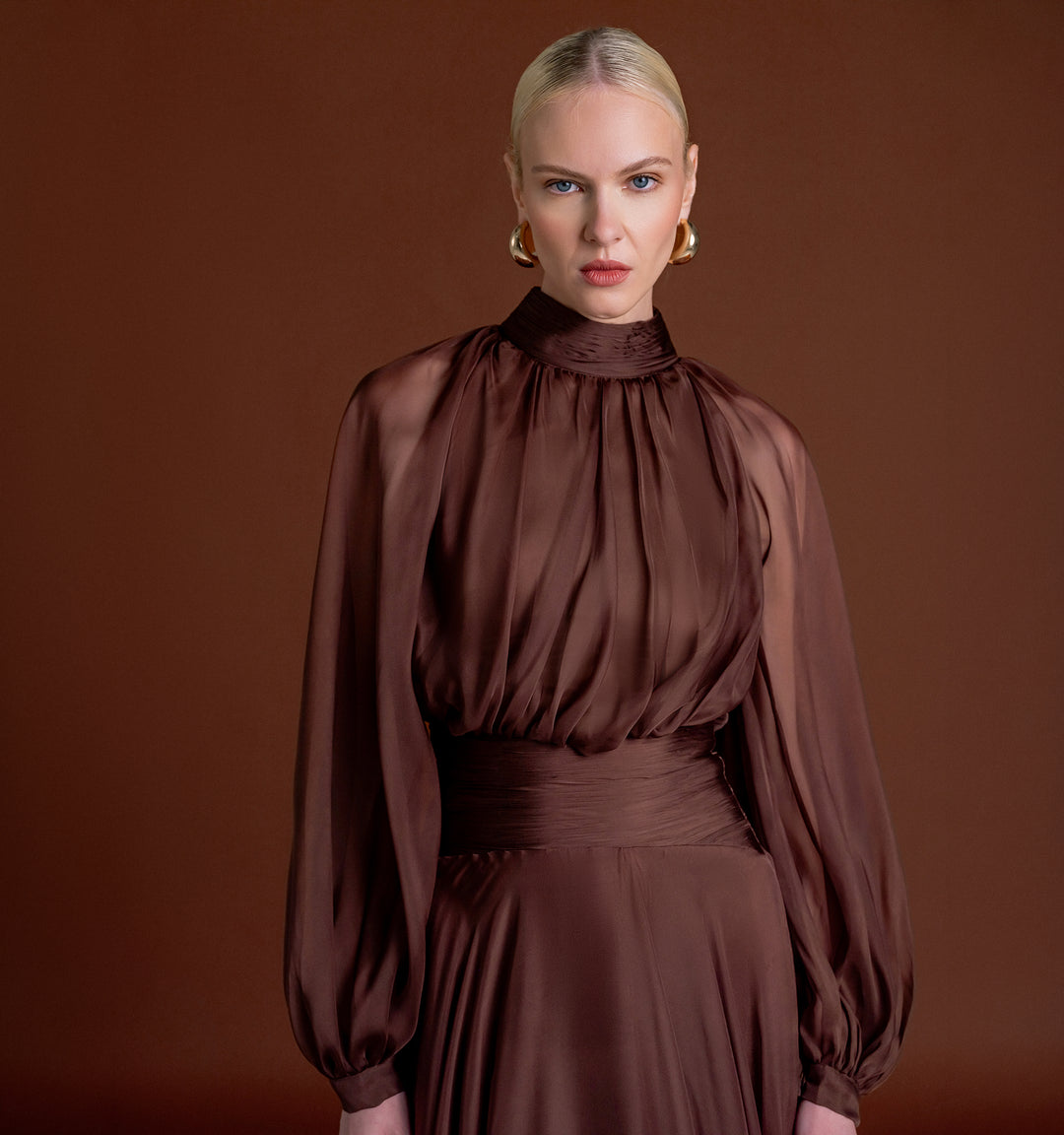 Jasmine Maxi Dress in Chiffon