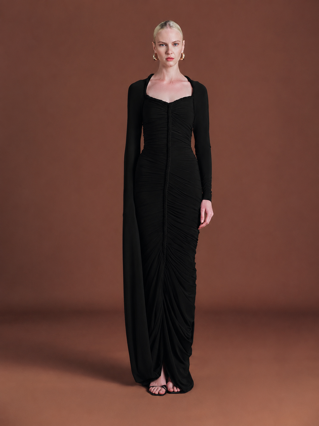Nyx Draped Gown