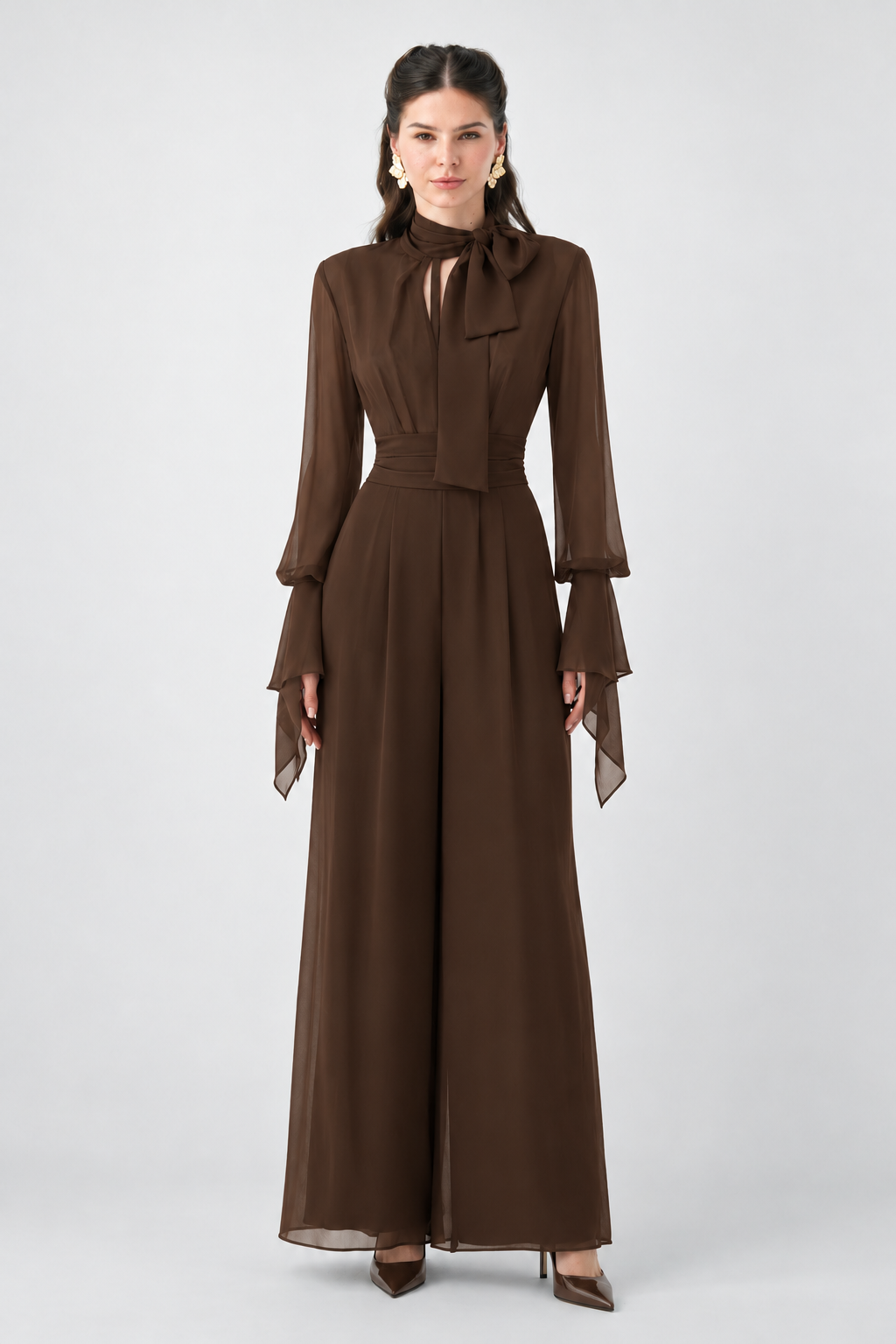 BORDEAUX GRACE JUMPSUIT
