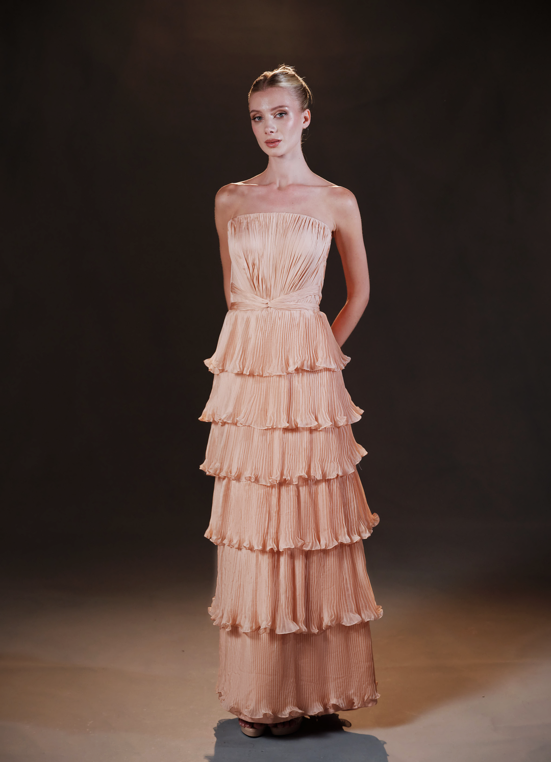 MARISTELLE TIERED DRESS