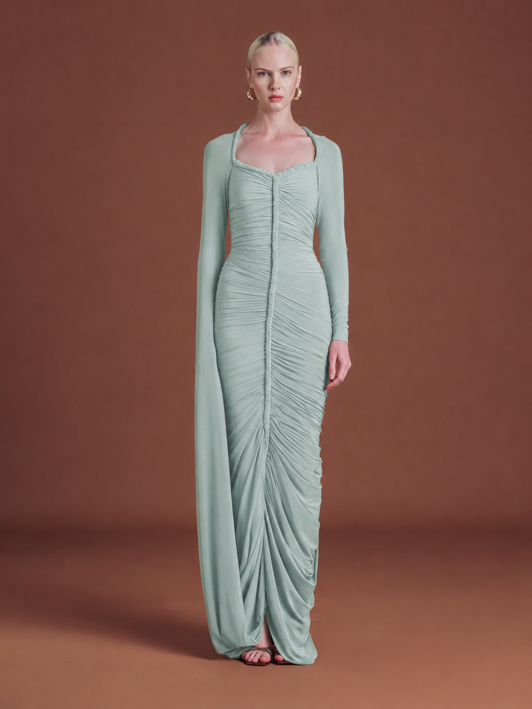 Nyx Draped Gown