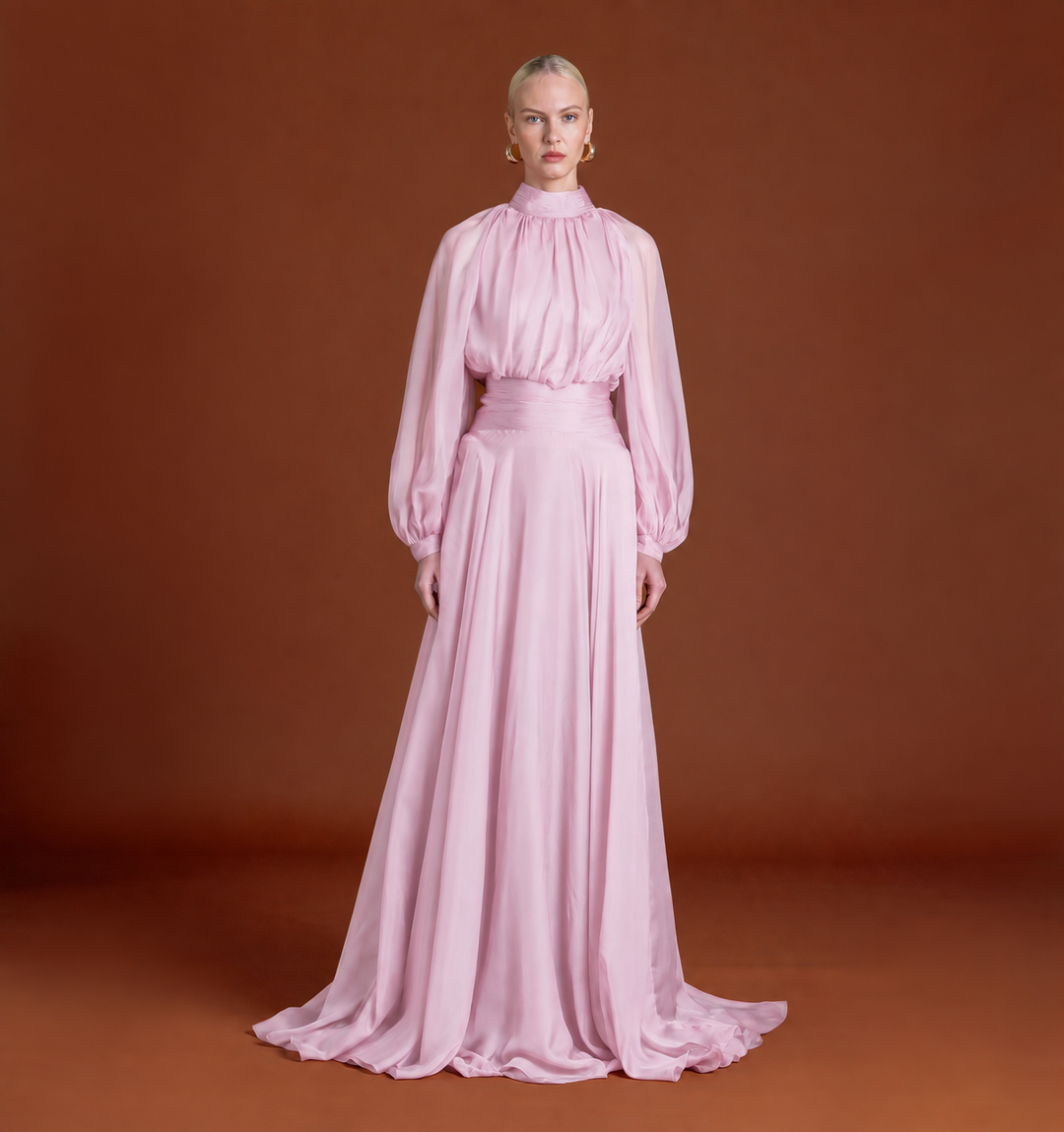 Jasmine Maxi Dress in Chiffon
