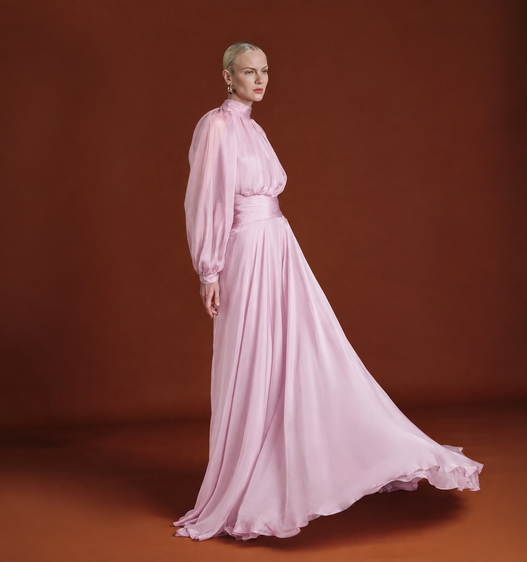 Jasmine Maxi Dress in Chiffon