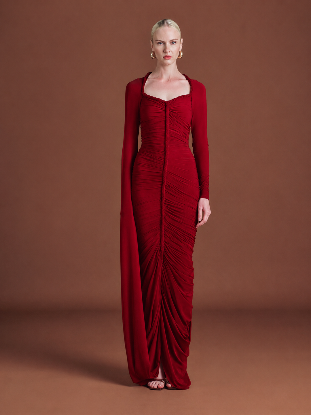 Nyx Draped Gown